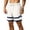 White, variant on EOYWHK Running Shorts Men with Pockets Elastic Waist Drawstring Mens Quick Dry Shorts Soft Lightweight Breathable for Beach Vacation Summer Black, Size L