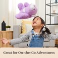 thumbnail image 6 of GUND Original Snuffles Teddy Bear, Stuffed Animal Plush Toy for Ages 1 and Up, Purple, 10, 6 of 7