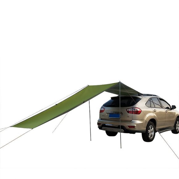 stanreset Polyester Roof Tents For Cars Waterproof Awning Camper UV Block Fabric As Wind Proof And Rain Proof khaki