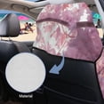 thumbnail image 5 of FOR U DESIGNS Horse Cherry Blossom Print Car Seat Protector Towel Universal Fit for Front Seats, Multi-Purpose Running Towel for Outdoor Sport, Yoga, and Summer Travel, 2 Pack, 5 of 7