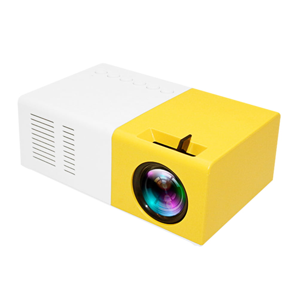 Portable mini projector LED micro projector home party meeting theater projector 