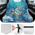 thumbnail image 6 of Xoenoiee Turtle Water Plants Print Rear Bench Towel Seat Covers, Nonslip Back Seat Cover Washable Bench Seat Covers, Wear-resistant Car Seat Covers Protector for Dogs, 6 of 7
