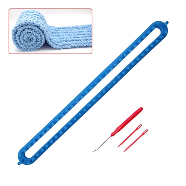 de , herramientas de costura, tejido de ganchillo, de de bricolaje hecha a mano Azul 228 pulgadas Hugo telar de tejer