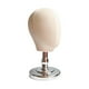 thumbnail image 4 of Cabeza de peluca con base, cabeza de maniquí multifuncional para peluquería en casa. Plata, 4 of 9