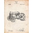 thumbnail image 2 of Borders, Cole 15x18 Gold Ornate Wood Framed with Double Matting Museum Art Print Titled - PP310-Vintage Parchment Fordson Tractor Patent Poster, 2 of 4