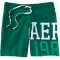 thumbnail image 1 of Aeropostale Bermuda Athletic Sweat Shorts para Mujer, Verde, X-Small, 1 of 1