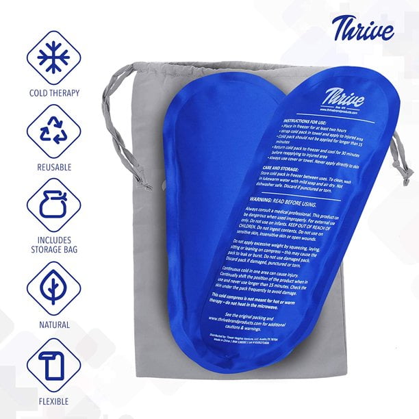 Thrive 2 Pack Reusable Cold Compress Ice Packs for Injury, one size - Fred  Meyer