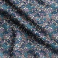 thumbnail image 1 of Soimoi Florals Print, Silk Fabric, Decor Sewing Fabric by The Yard 42 Inch Wide,Decorative Fabric for Shirts Suits Ties, Gray, 1 of 5