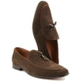 thumbnail image 5 of JUSTINREESS Wilmot Men's Slip On Loafer Shoes In Choco Size 8, 5 of 6