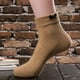 thumbnail image 2 of Calcetines cortos Minnieouse para mujer con lazo de algodón color beige, 2 of 6