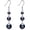 Black Pearl-Silver, variant on 925 Sterling Silver Pearl Dangle Earrings Three Pearls Drop Jewelry Birthday Gifts for Women