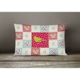 thumbnail image 3 of Carolines Treasures CK5505PW1216 London Canary Love Canvas Fabric Decorative Pillow, Red, 12H x16W, multicolor, 3 of 3