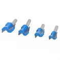 thumbnail image 5 of Imported Tungsten Steel Woodworking Router Bit - 1/4 Inch Shank (6.35mm) with 22.2mm Cutting Diameter, Customizable Contour Radius & Ball Head for Precision Grooving, Drawer/Cabinet Door Milling, and, 5 of 5
