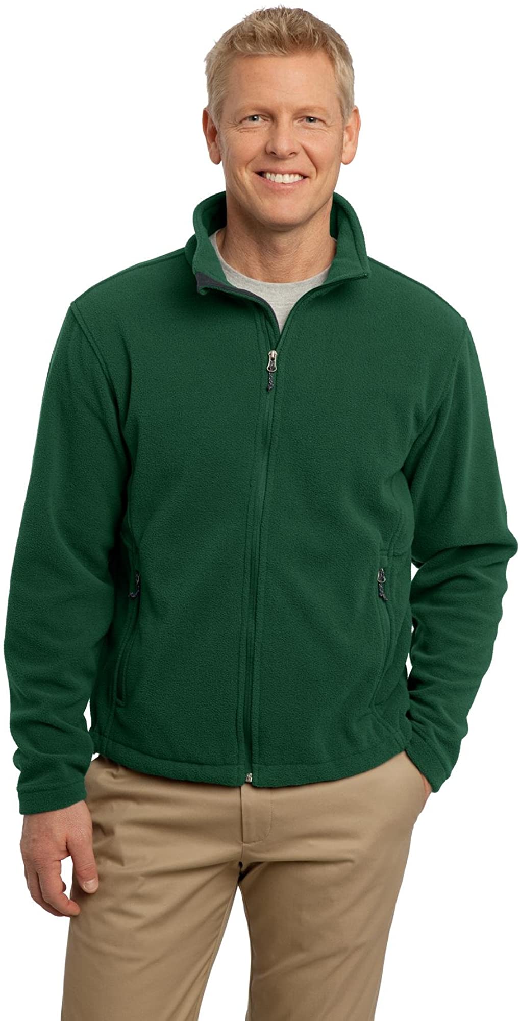 Soft Fleece Full Zip Jacket | Walmart 