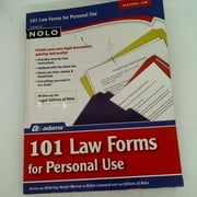 Adams 101 Law Forms for Personal Use (BK407)