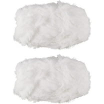 2 Roll Super Soft Fur Yarn Chunky Fluffy Faux Fur Yarn Fluffy Eyelash Yarn for Crochet Knit Blanket Rug Clothes Knitting-2×30m(2×32.8yds,51g×2)