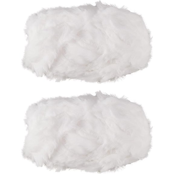 2 Roll Super Soft Fur Yarn Chunky Fluffy Faux Fur Yarn Fluffy Eyelash Yarn for Crochet Knit Blanket Rug Clothes Knitting-2×30m(2×32.8yds,51g×2)