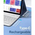 thumbnail image 7 of Trackpad Keyboard Case for iPad Air 13 & iPad Pro 12.9 (3rd–6th Gen) with Pencil Holder, 7 of 7