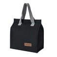thumbnail image 2 of DOLITY Sac Isotherme Réutilisable Réutilisable Sac Fourre-Tout Étanche Noir, 2 of 9