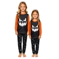 thumbnail image 5 of Family Matching Pajamas, Halloween Matching Family Pajamas Black Orange Pumpkin Print Long Sleeve 2 Piece Pj Set Monster Sleepwear Nightwear Loungewear Classic Horror Photos, 5 of 6