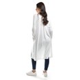 thumbnail image 3 of Cardigan largo Roman Fashion /Juvenil, 5056 (Blanco) blanco EG, 3 of 5