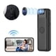 thumbnail image 1 of Cámara digital con WIFI, grabadora de audio y video, visión nocturna por infrarrojos, HD 1080P, compatible con video circular de 128 GB, cámara portátil con clip trasero magnético, ideal para deportes, 1 of 9