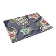 thumbnail image 3 of MKHERT Sugar Skulls Doormat Rug Home Decor Floor Mat Bath Mat 23.6x15.7 inch, 3 of 3