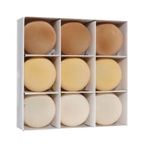 YHAJDS 9PCS Velvet Christmas Balls 8cm/3.15in Xmas Tree Ornaments Velvet Balls Shatterproof Xmas Bulbs Decorations Ball Sets Christmas Tree Hanging Balls for Wedding Holiday Party Decorations