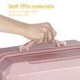 thumbnail image 4 of 3PCS Hardshell Suitcase Set Roller Luggage Travel Set Spinner,Soft Rosegold, 4 of 6