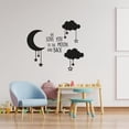 thumbnail image 3 of We Love You Clouds Moon Life Couple Love Quotes Quote Wall Sticker Art Decals for Girls Boys Room Bedroom Nursery Kindergarten House Fun Home Decor Stickers Wall Art Vinyl Decoration Size (12x20 inch), 3 of 3