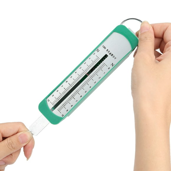 Newton Force Meter, Spring Dynamometer 10N, Newton Force Meter Spring Scale, Physics Mechanical Experiment Instrument with Standard Structure Design for Basic Teaching