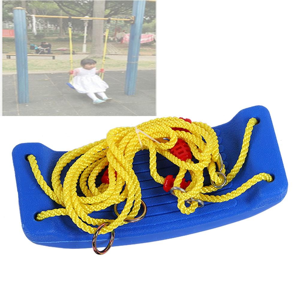 LYUMO Kids Indoor Outdoor Plastic Swing Seat Playground Swing Set With Nylon Rope - Walmart.com 