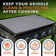 thumbnail image 4 of Babyfond 35.5” x 21.5” Griddle Silicone Grill Mats with Heat Proof Soft Handles, 4 of 6