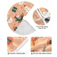 thumbnail image 4 of Yayeee Christmas Tree Skirt 35 inches for Xmas Tree Holiday Party Decoration, Christmas Santa, 4 of 6