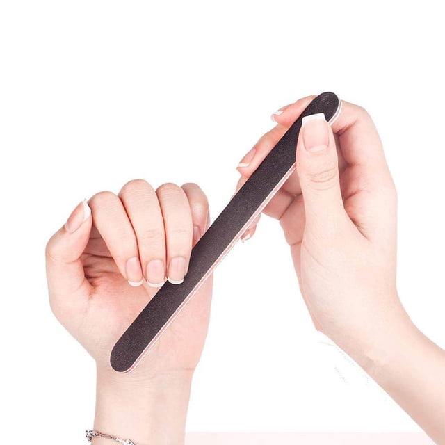 Nail Polish Remover Wraps Pads Cuticle Pusher Polishing Stick and Nail File Strips Tools