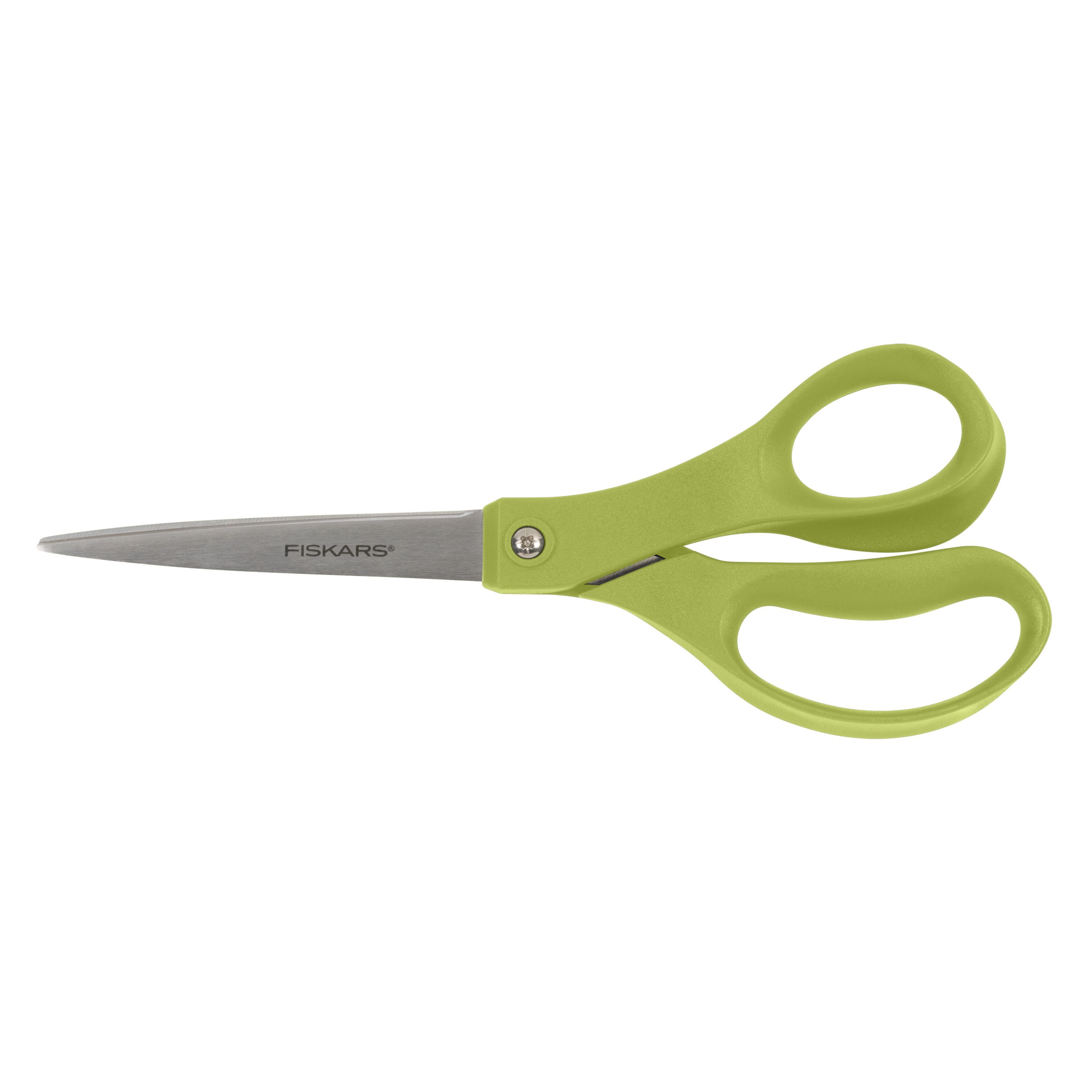 Fiskars 8" Everyday General Purpose Cutting Scissors, Green