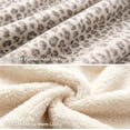 thumbnail image 6 of Wearable Blanket Hoodies for Women Men with Pocket, Adult Fuzzy Blanket Hoodies, Soft and Warm Sherpa Oversized Sweatshirt Blanket, Cute Birthday Gifts White Leopard, 6 of 9