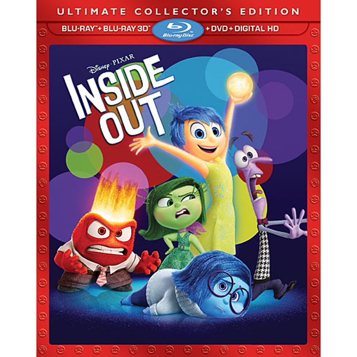 Inside Out (Ultimate Collector's Edition) (Bluray + Bluray 3D + DVD