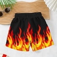 thumbnail image 4 of Favoffer Big Boys Solid Beach Shorts Lightweight Loose Fit Stylish Sports Swim Trunks With Pockets Casual Bottoms For Seaside Surfing Vacation Camping 4-15Y, 4 of 8