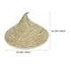 thumbnail image 2 of BRIGHTFUFU 1Ud Pantalla De De Paja Beige Hecha Para Interior, 2 of 8