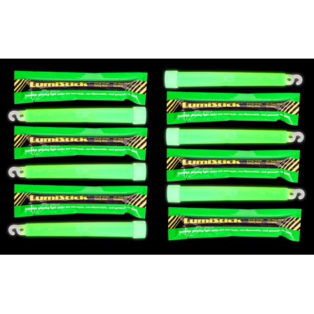 Lumistick 12 Industrial Strength Emergency SafetyStick Glow Sticks - 6