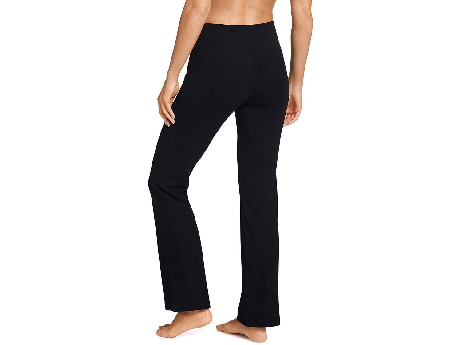 Jockey - Jockey Women's Slim Bootleg Pant, Black, Small, Black, Size ...