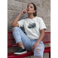 thumbnail image 2 of Cool Watercolor Porcupine T-Shirt Women -Image by Shutterstock, Female Large, 2 of 4