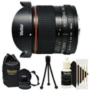 Vivitar 8mm f/3.5 HD Aspherical Fisheye Lens for Nikon SLR Cameras