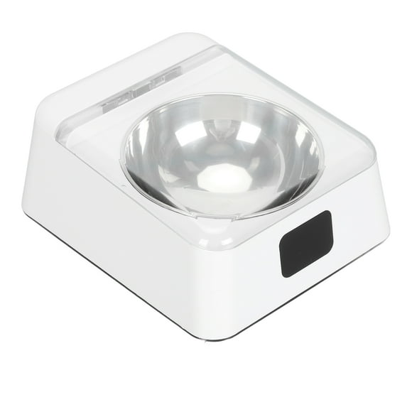 Infrared Sensor Cat Feeder, Removable Bowl Automatic Opening Lid Cat Feeder 2000mAh Battery Powered for Cats