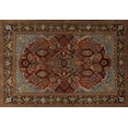 thumbnail image 1 of Ahgly Company Indoor Rectangle Traditional Red Persian Area Rugs, Swatch Sample, 1 of 6