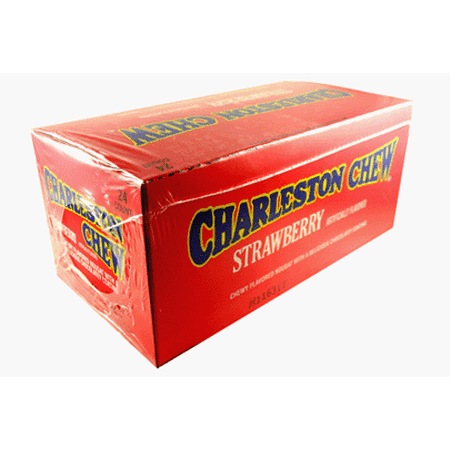strawberry chew charleston 53g bars pack bar