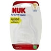 NUK Perfect Fit Nipples 6+months Fast Flow 2 ea