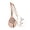 Rose Gold, variant on SmartBy Simple Fashion Dandelions Dangle Earrings Retro Stainless Steel Pendant Jewelry