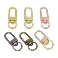 thumbnail image 5 of Hebilla de puerta de aleación de zinc de 3 puntos, hebilla de cadena de equipaje, hebilla de joyería, hebilla para perro, hebilla colgante, llavero, hebilla de puerta pequeña de 3 puntos, 5 of 5